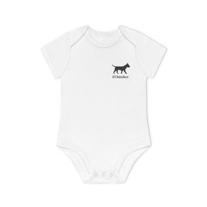 Organic Baby The Bunker WC Bodysuit B&WL02