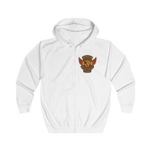 Bunker WC Spanish Flag Unisex Full Zip Hoodie, BL02