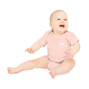 Organic Baby The Bunker WC Bodysuit B&WL02