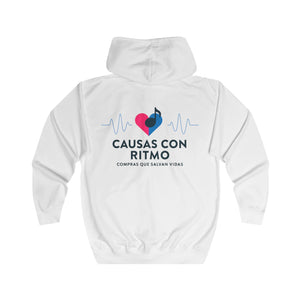 Causas con Ritmo Unisex Full Zip Hoodie FSL&BBL