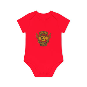 Organic Baby Bunker WC Spanish Flag Bodysuit BL02
