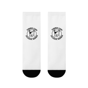 Summer Camp Exclusive Members White Socks BL