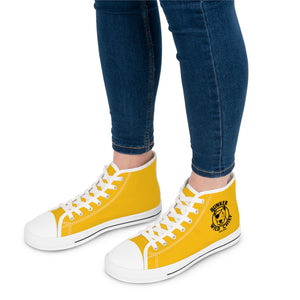 Bunker WC Women's Yellow High Top Sneakers BL02