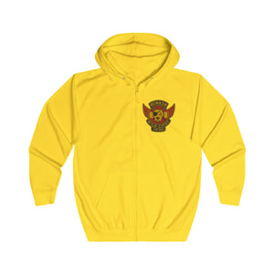 Bunker WC Spanish Flag Unisex Full Zip Hoodie, BL02