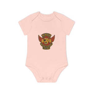 Organic Baby Bunker WC Spanish Flag Bodysuit BL02