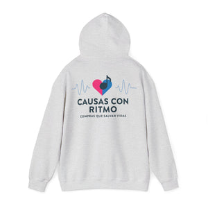 Causas con Ritmo Unisex Heavy Blend Hoodie FSL&BBL