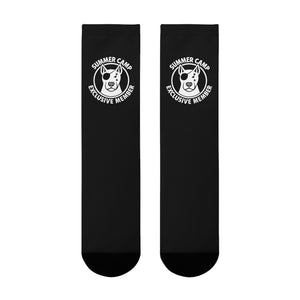 Summer Camp Exclusive Members Black Socks BL