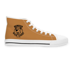 Bunker WC Light Brown Women's High Top Sneakers BL02