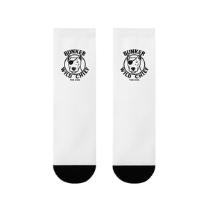Bunker WC White Crew Socks BL02