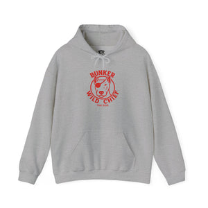 Bunker WC Light Blue Hoodie, Sweatshirt RL02