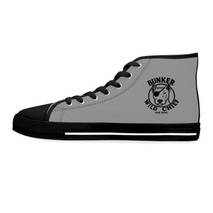 Bunker WC Women's Dark Grey High Top Sneakers BL02