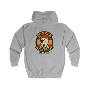 Bunker WC Spanish Flag Unisex Full Zip Hoodie, BL02