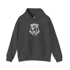 Bunker WC Black Hoodie, Sweatshirt WL02