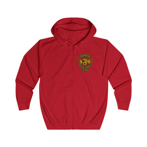 Bunker WC Spanish Flag Unisex Full Zip Hoodie, BL02