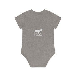 Organic Baby The Bunker WC Bodysuit B&WL02