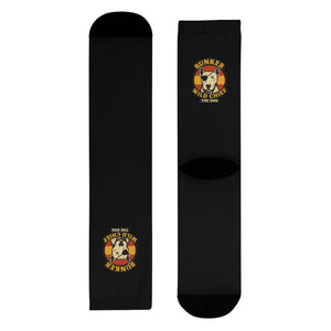 Bunker WC Spanish Flag Black Socks BL