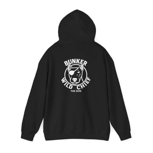 Bunker WC Black Hoodie, Sweatshirt WL02