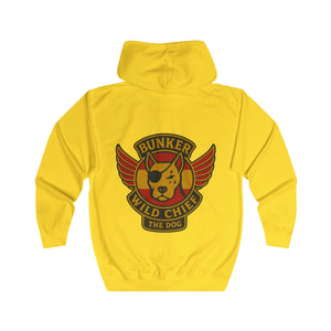 Bunker WC Spanish Flag Unisex Full Zip Hoodie, BL02