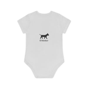 Organic Baby The Bunker WC Bodysuit B&WL02