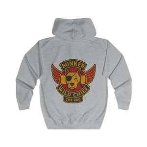 Bunker WC Spanish Flag Unisex Full Zip Hoodie, BL02