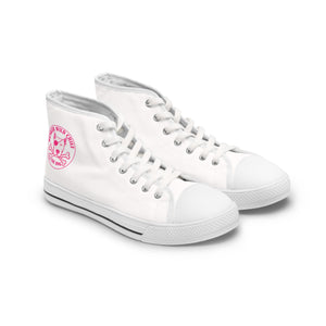 Bunker WC Pink Women's High Top Sneakers PL02