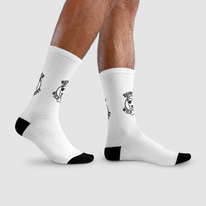 Bunker WC White Crew Socks BL02