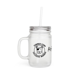 Alfonso Summer Camp Exclusive Member Drinking Glass Jar