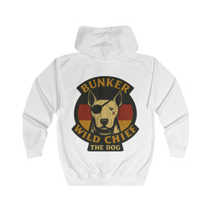 Bunker WC German Flag Unisex Full Zip Hoodie, BL02