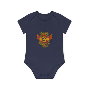 Organic Baby Bunker WC Spanish Flag Bodysuit BL02