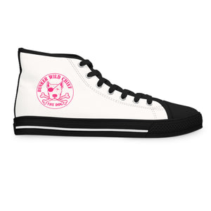 Bunker WC Pink Women's High Top Sneakers PL02