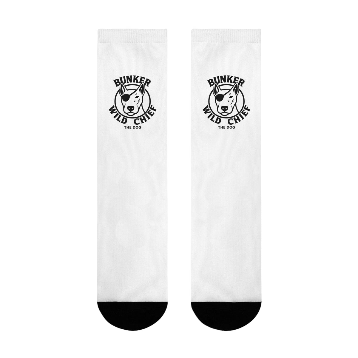 Bunker WC White Crew Socks BL02