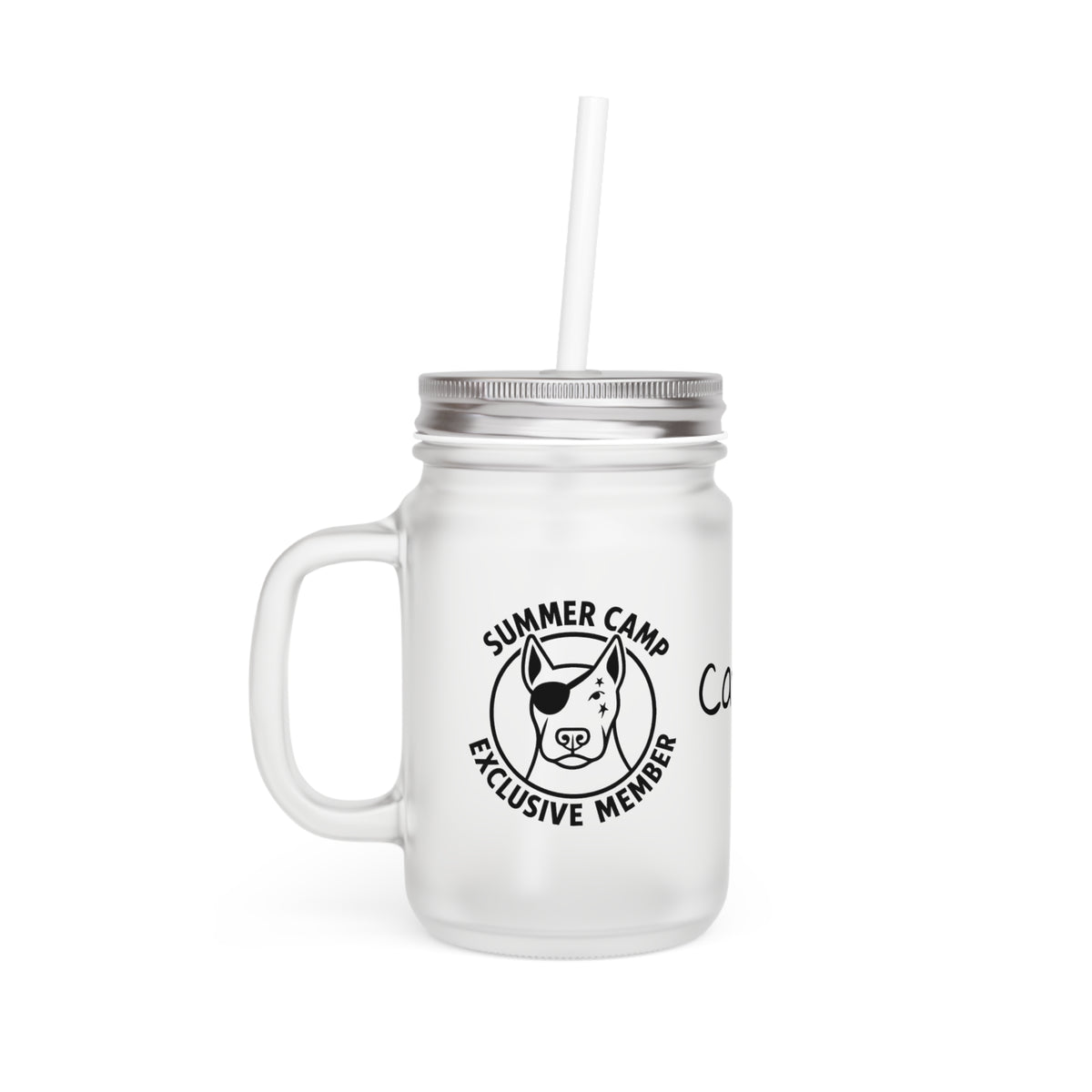 Carlos Summer Camp Exclusive Member Drinking Glass Jar