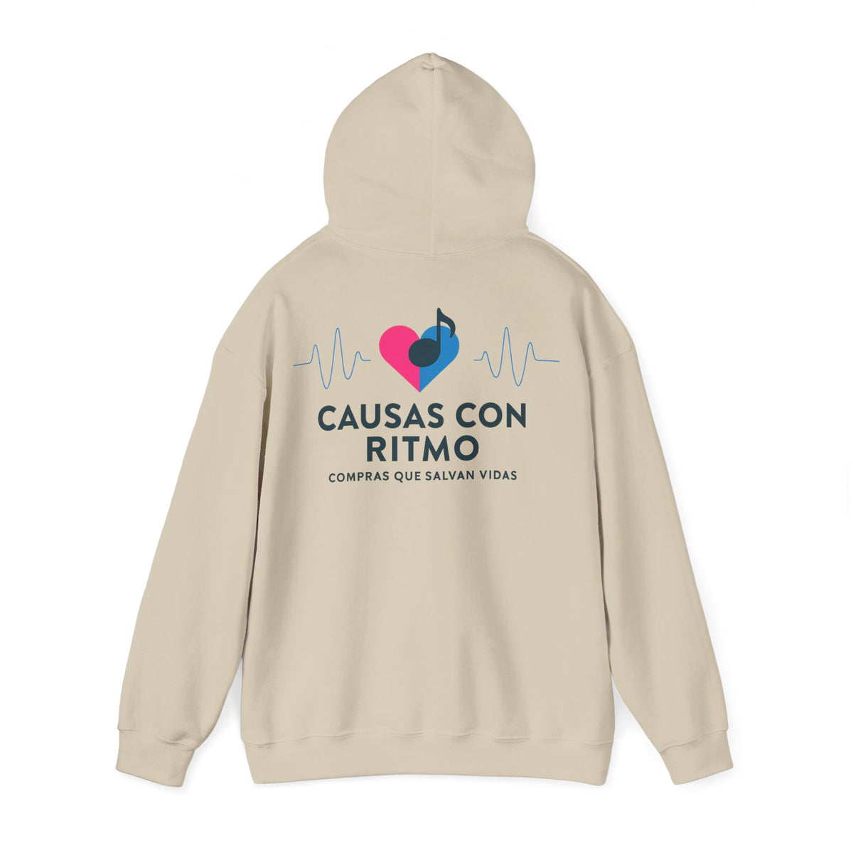 Causas con Ritmo Unisex Heavy Blend Hoodie FSL&BBL