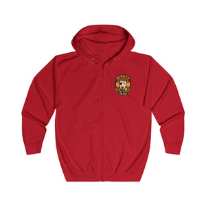 Bunker WC Spanish Flag Unisex Full Zip Hoodie, BL02