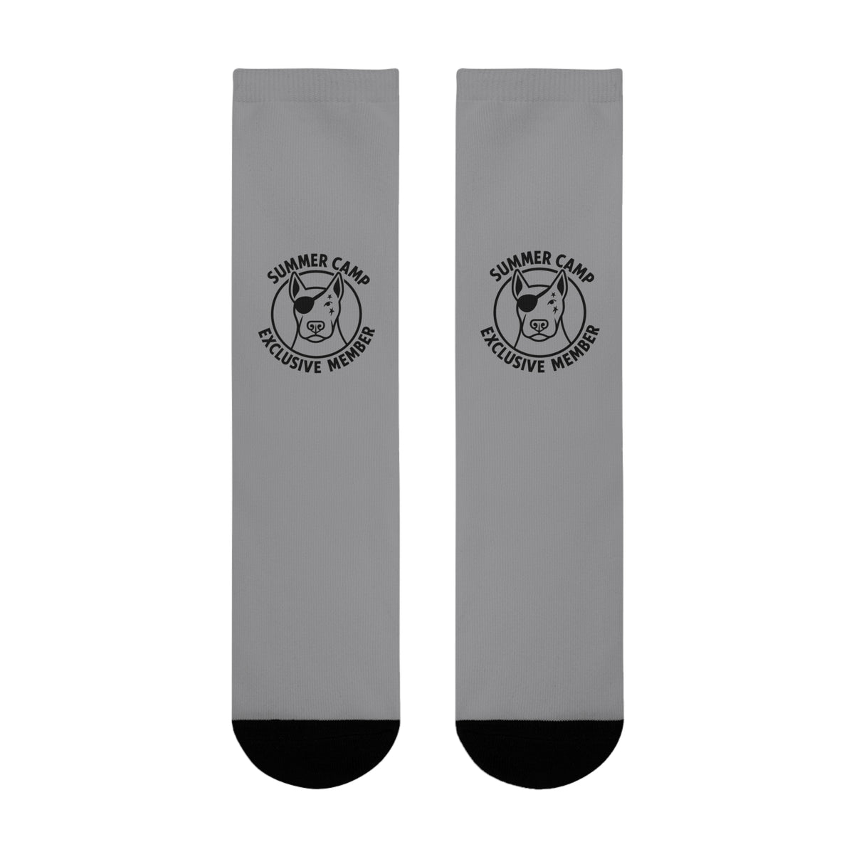 Summer Camp Exclusive Members Gray Socks BL