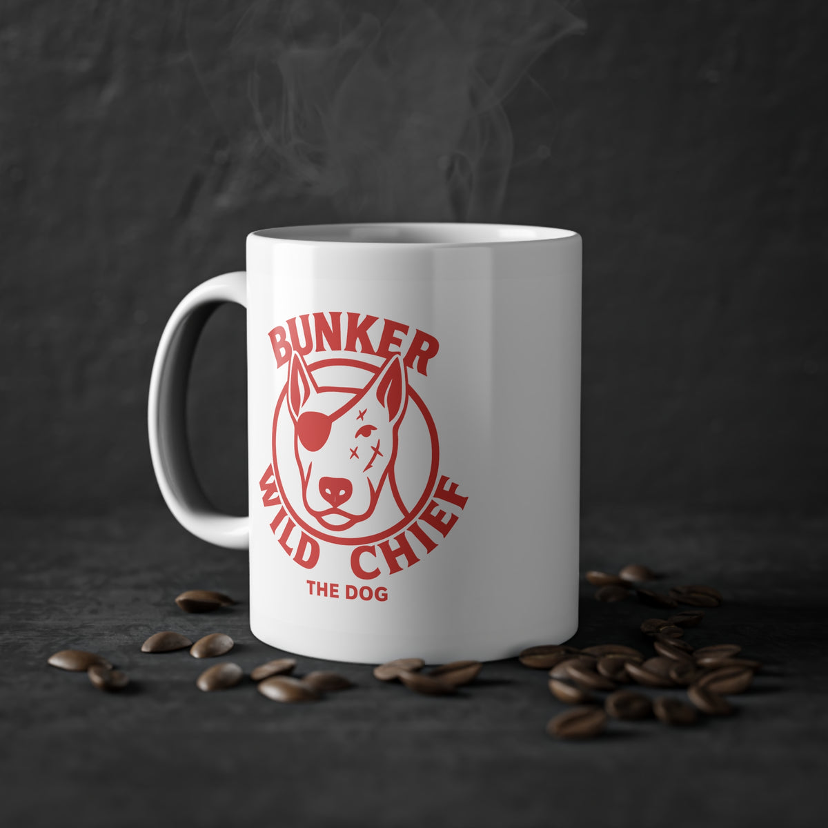 Bunker WC 11oz Ceramic Coffee Cup RL02