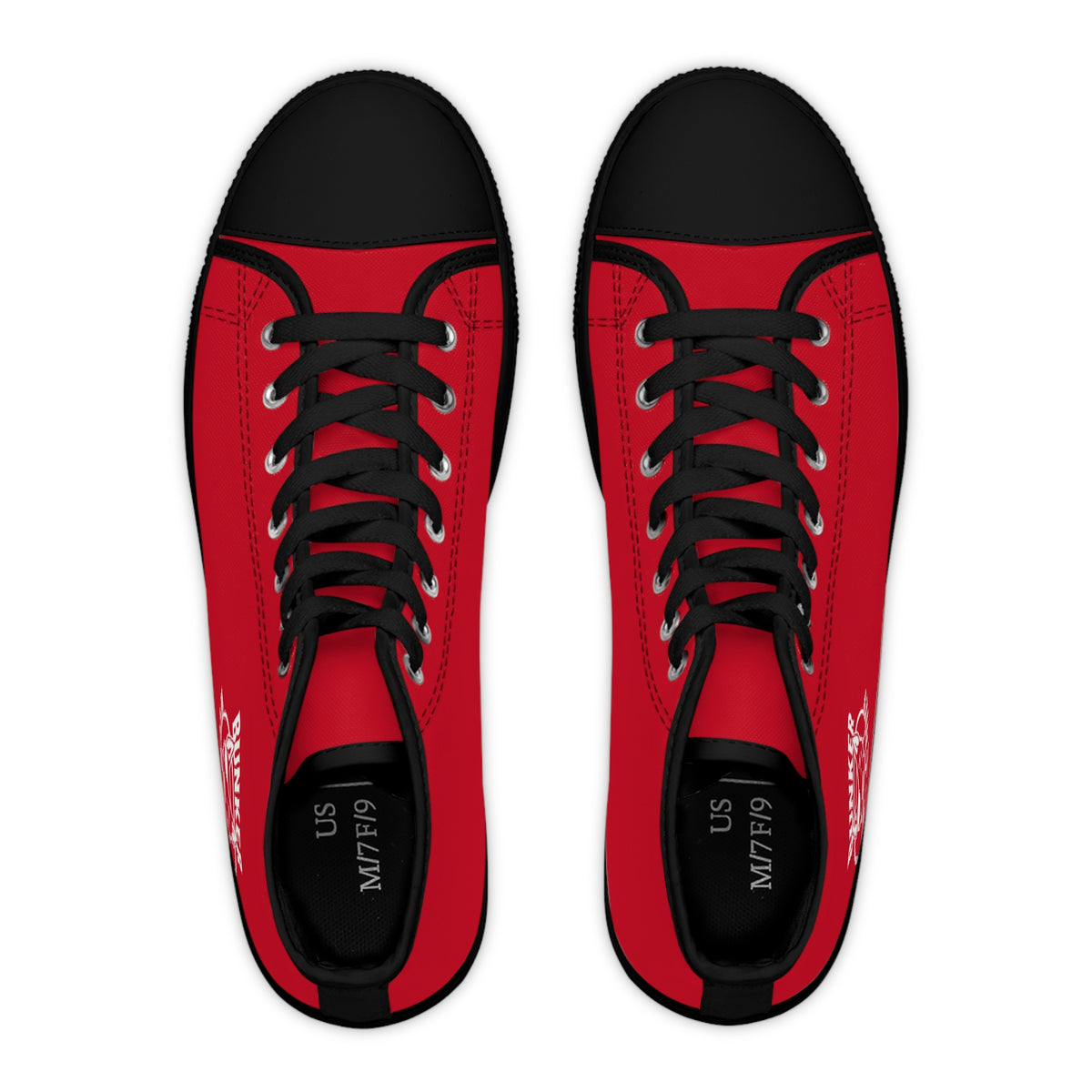 Bunker WC Red Women's High Top Sneakers WL02