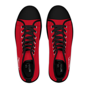 Bunker WC Red Women's High Top Sneakers WL02