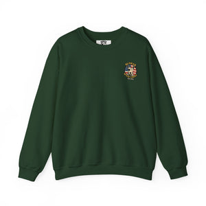 Bunker WC USA Flag Unisex Crewneck Sweatshirt BL02