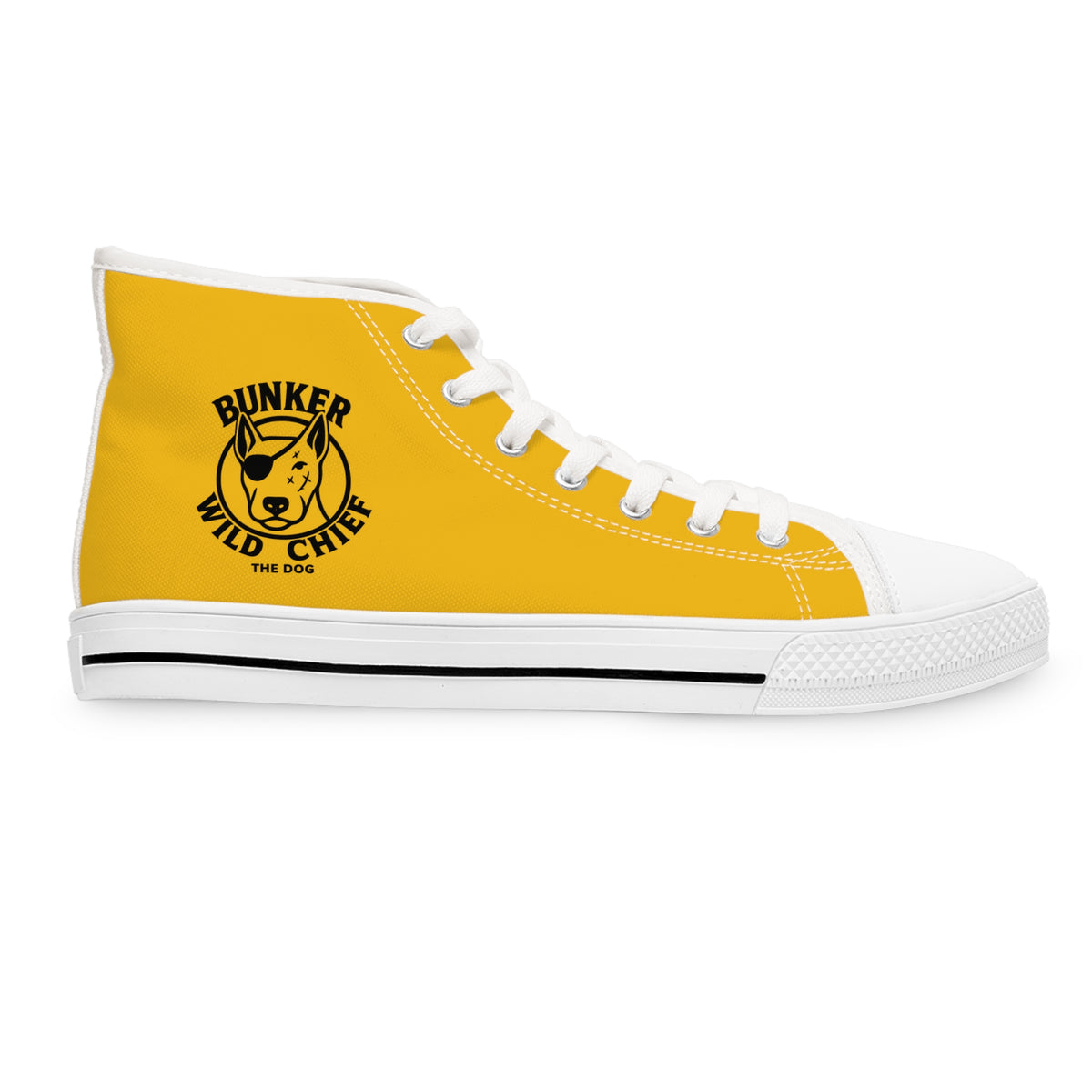 Bunker WC Women's Yellow High Top Sneakers BL02