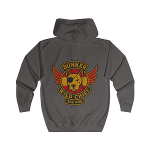 Bunker WC Spanish Flag Unisex Full Zip Hoodie, BL02