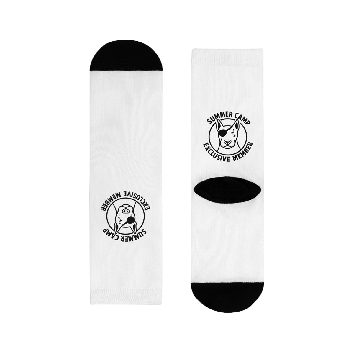 Summer Camp Exclusive Members White Socks BL