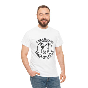 Summer Camp Exclusive Member, Unisex Heavy Cotton T-Shirt BL02