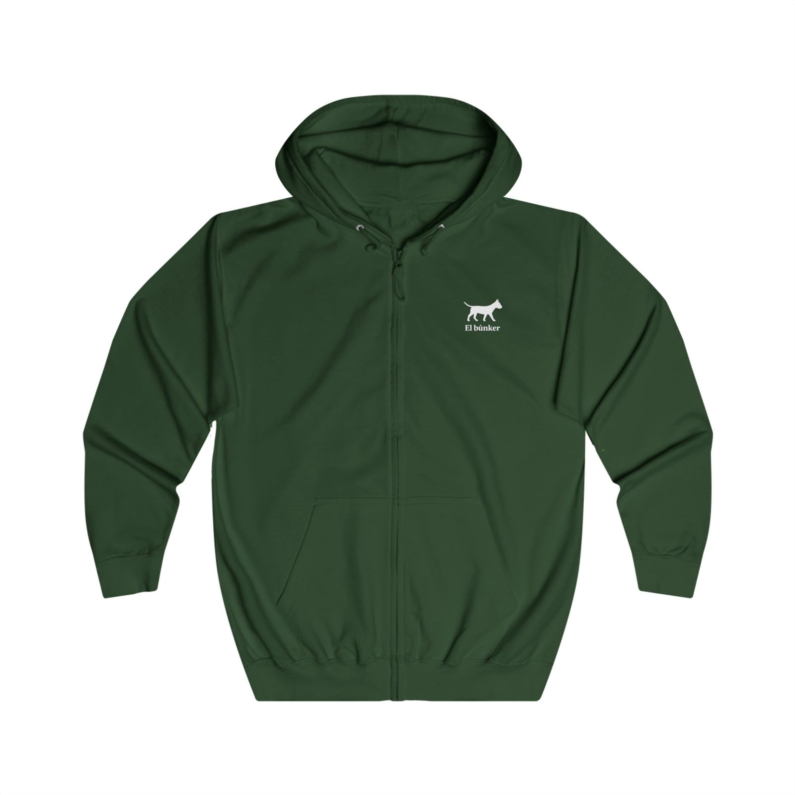 The Bunker WC Unisex Full Zip Hoodie, W&BL02