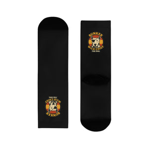 Bunker WC Spanish Flag Black Socks BL