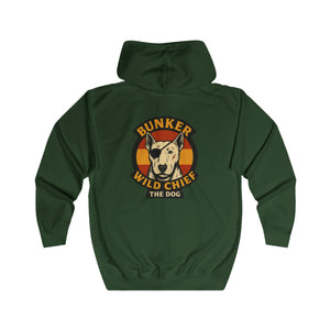 Bunker WC Spanish Flag Unisex Full Zip Hoodie, BL02