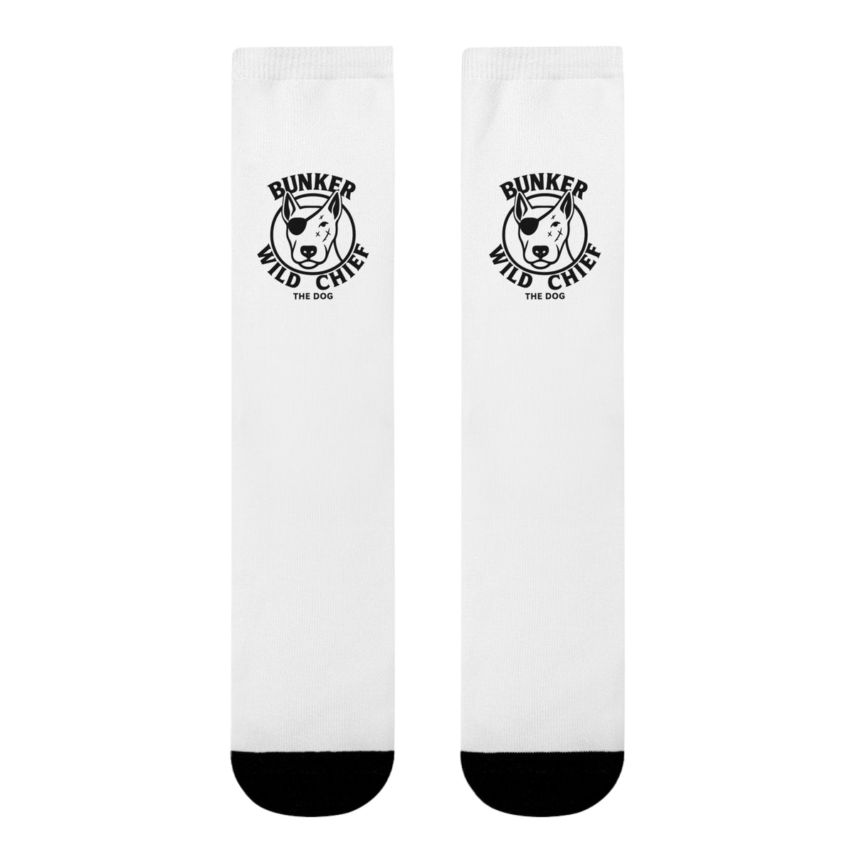 Bunker WC White Crew Socks BL02