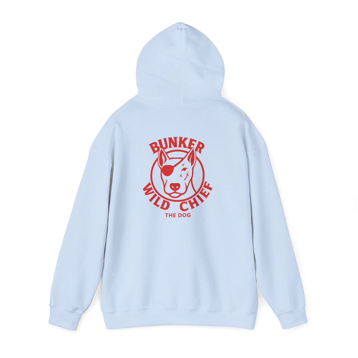 Bunker WC Light Blue Hoodie, Sweatshirt RL02