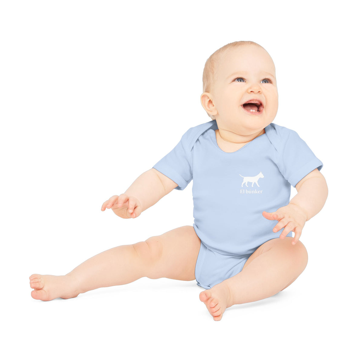 Organic Baby The Bunker WC Bodysuit B&WL02