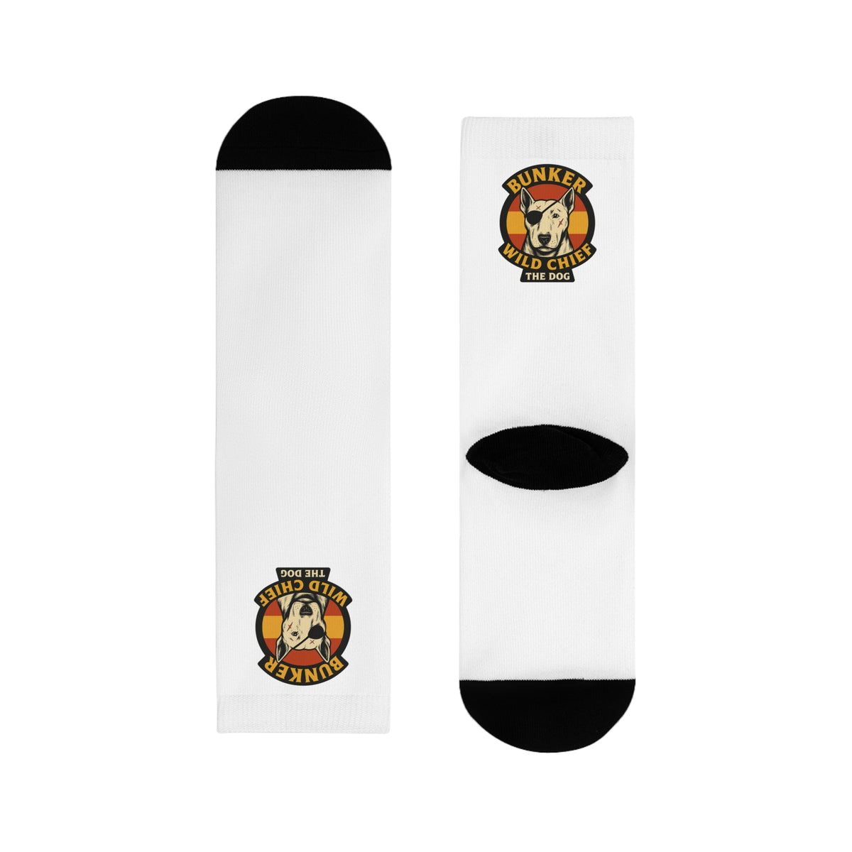 Bunker WC Spanish Flag White Socks BL